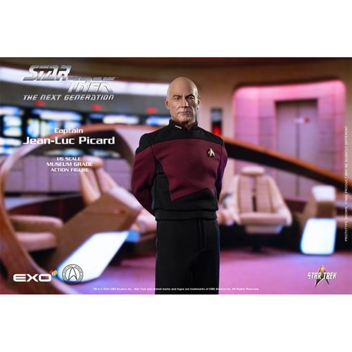 Star Trek: The Next Generation Captain Jean-Luc Picard Essential Duty Uniform Version 1:6 Scale Acti