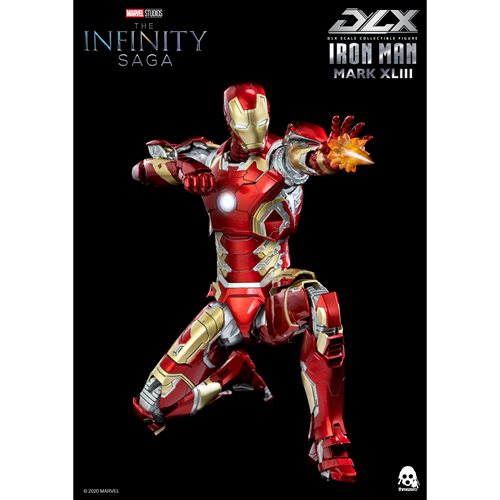 Avengers: Infinity Saga Iron Man Mark 43 DLX 1:12 Scale Action Figure