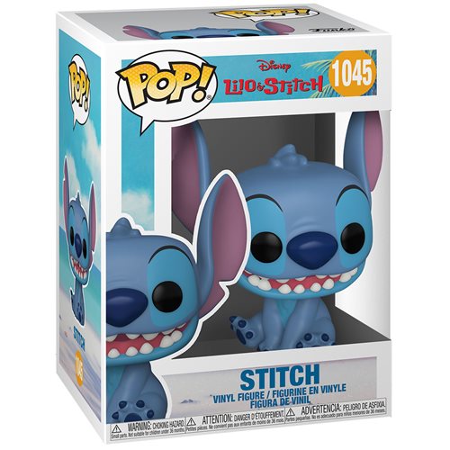 Lilo & Stitch Smiling Seated Stitch Pop! Vinyl Figure