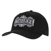 Beetlejuice Embroidered Logo Pre-Curved Bill Snapback Hat