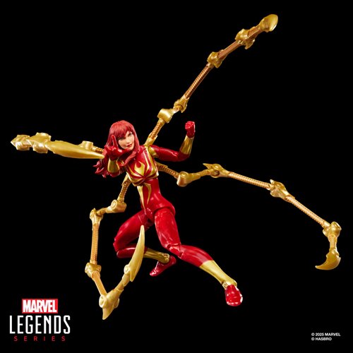 Spider-Man Marvel Legends Magic: The Gathering Mary Jane Watson (Iron Spider) 6-Inch Action Figure a