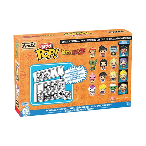Dragon Ball Z Kid Buu Bitty Pop! Mini-Figure 4-Pack - Specialty Series