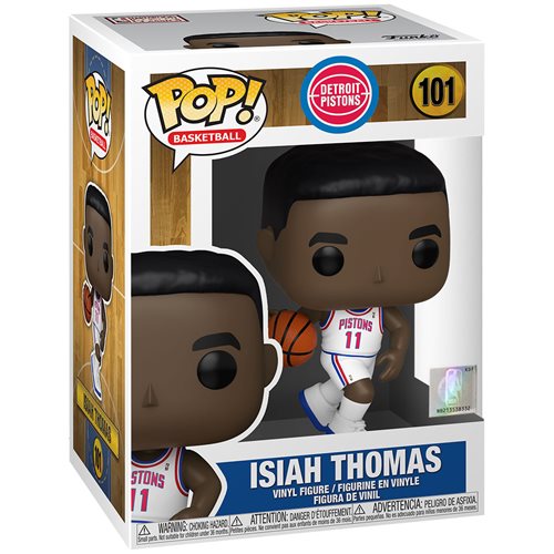NBA: Legends Isiah Thomas (Pistons Home) Pop! Vinyl Figure