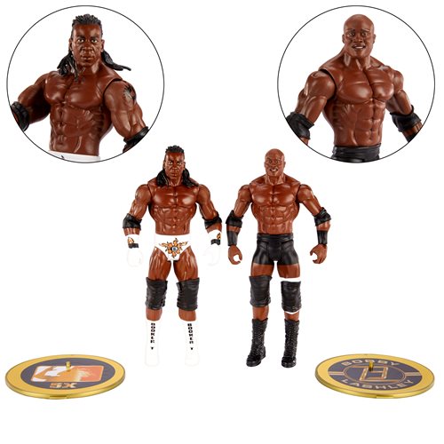 WWE Championship Showdown Series 2 Bobby Lashley vs King Booker Action Figure 2-Pack
