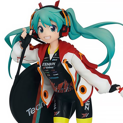Vocaloid Racing Miku 2020 Team UKYO Ver. Print and Texture Espresto Statue