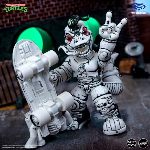 Teenage Mutant Ninja Turtles Mondo Gecko Mirage Variant Soft Vinyl Figure - WonderCon Exclusive