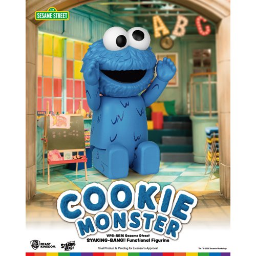 Sesame Street Cookie Monster VPB-SB16 Syaking-Bang!! Piggy Bank
