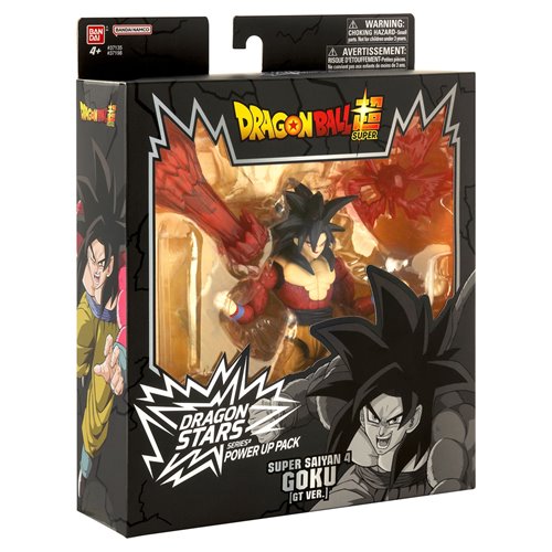 Dragon Ball Dragon Stars Power Up Pack Super Saiyan 4 Goku GT Version Action Figure
