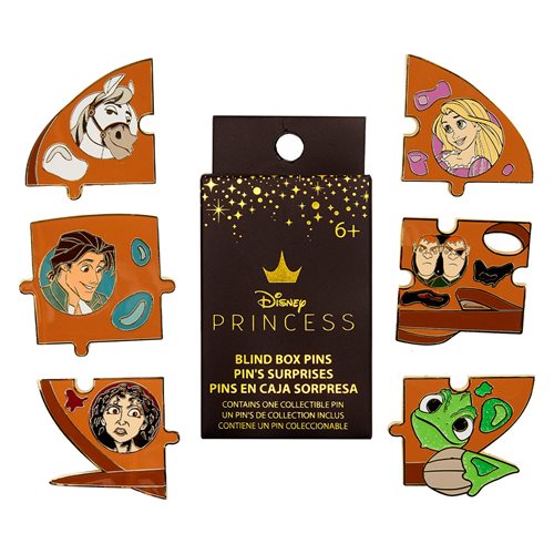 Tangled Paints Puzzle Blind-Box Pins Case of 12