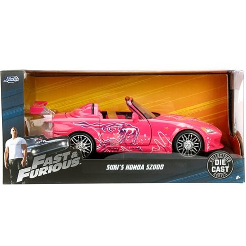 Fast and Furious Suki's Honda S2000 1:24 Scale Die-Cast Metal Vehicle