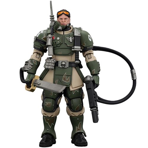 Joy Toy Warhammer 40,000 Astra Militarum Kasrkin 7 with Hot-shot Laspistol and Power Sword Action Figure