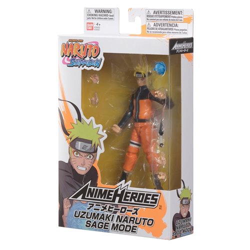 Naruto Anime Heroes Action Figure Wave 1 Case of 6