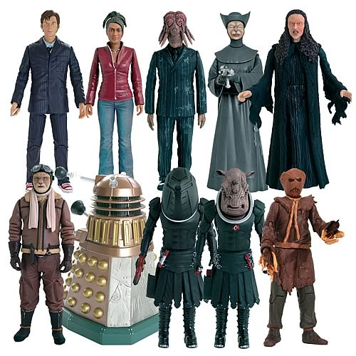 Doctor Who TARDIS Action Figures Wave 3 Entertainment Earth
