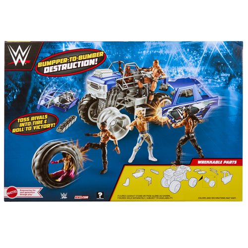 WWE Wrekkin' Slam Crusher Monster Truck