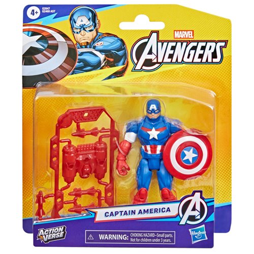 vel Avengers ActionVerse Captain America Action Figure