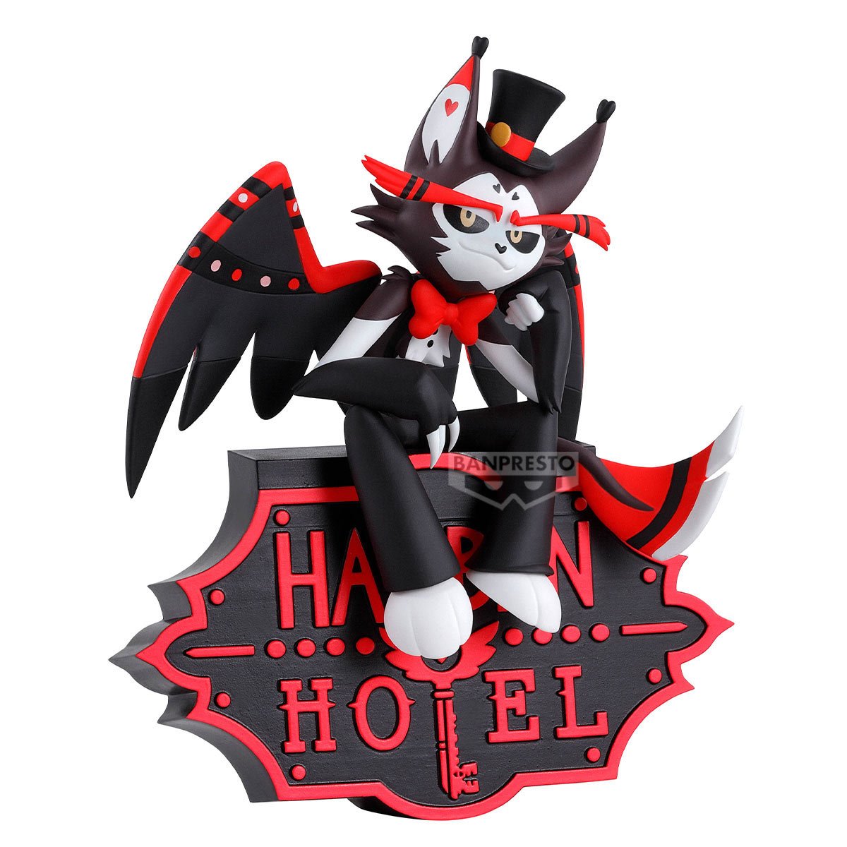 Hazbin Hotel Husk Version A Banpresto Monitor Top Statue