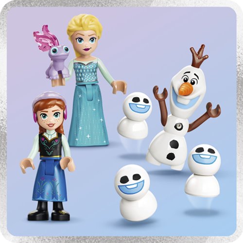 LEGO 43281 Frozen Elsa's Ice Castle & Snow Ride Adventure