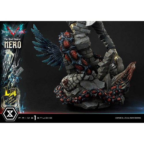 Devil May Cry 5 Nero EX Color Version Ultimate Premium Masterline 1:4 Scale  Statue