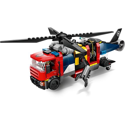LEGO City 60462 Helicopter, Fire Truck & Submarine Remix