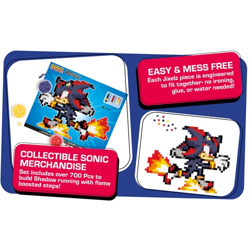 Sonic the Hedgehog Running Shadow Jixelz Remix 700-Piece Puzzle