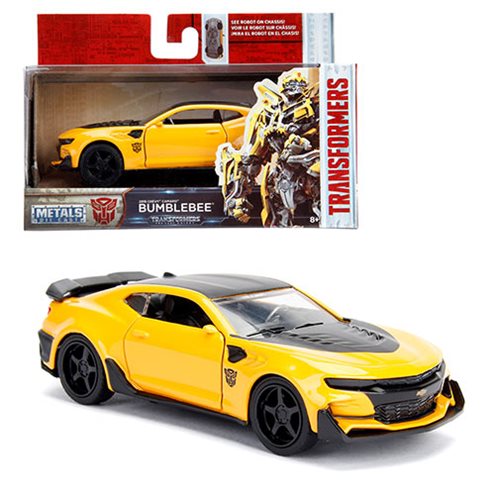 Transformers The Last Knight Bumblebee Chevy Camaro 1:32 Scale Die-Cast Metal Vehicle