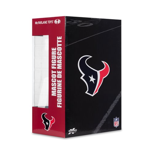 NFL SportsPicks Houston Texans Toro Mascot 8-Inch Posed Figure
