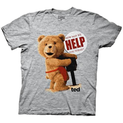 Ted How May We Help You Today Gray T-Shirt
