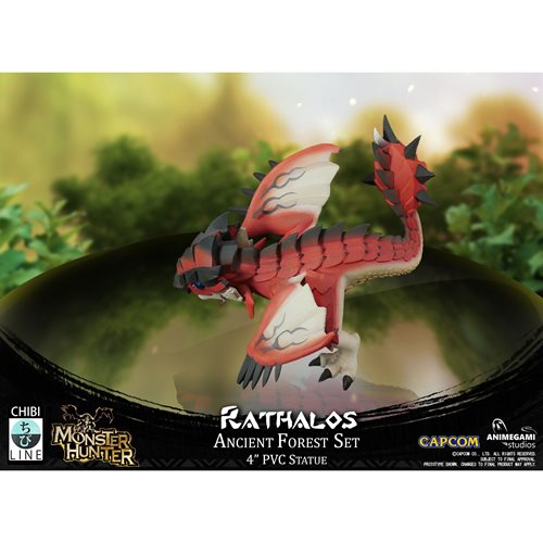 Monster Hunter Limited Edition Rathalos 4-Inch Statue