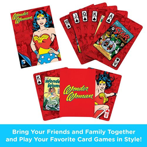 Wonder Woman Retro Playing Cards