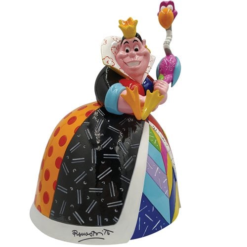 Disney Alice in Wonderland Queen of Hearts by Romero Britto Statue