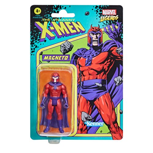 Marvel Legends Retro 375 Collection Magneto  3 3/4-Inch Action Figure