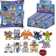 Digimon Series 4 3D Foam Bag Clip Random 6-Pack