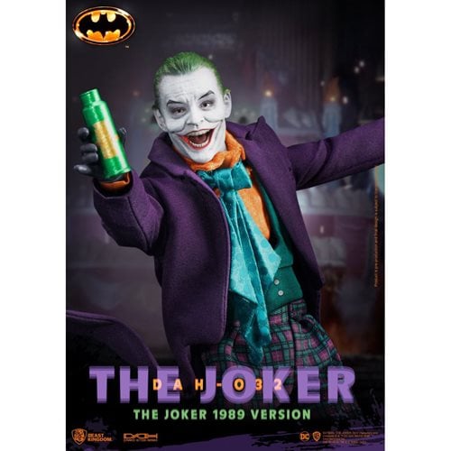 Batman 1989 The Joker DAH-032 Dynamic 8-Ction Heroes Action Figure