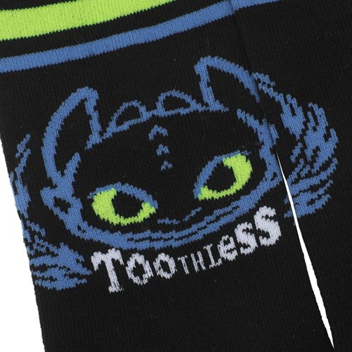 How to Train Your Dragon Toothless Crew Sock 3-Pack