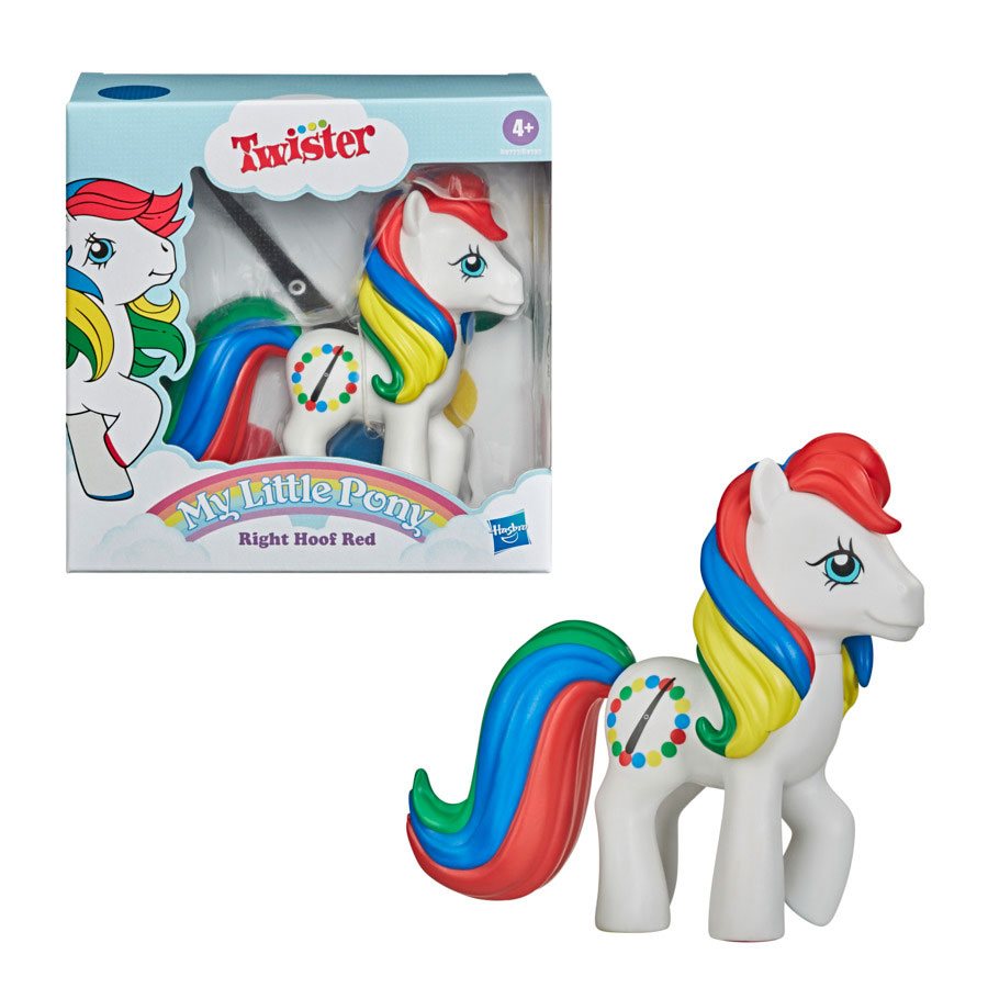 Details about   HASBRO My Little Pony Retro Twister Mashup Right Hoof Red 4.5-Inch