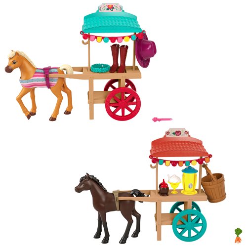 Spirit Untamed Miradero Festival Horse and Cart Case of 2