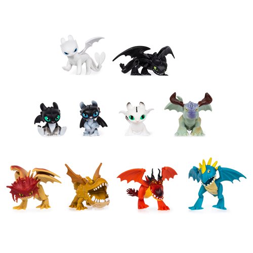 DreamWorks Dragons Mystery Dragons 10-Pack Mini-Figures