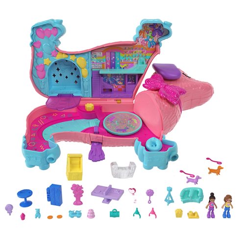 Polly Pocket Puppy Party 2024 Playset