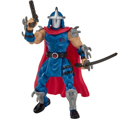 TMNT x G.I. Joe Shredder Cobra Commander Action Figure
