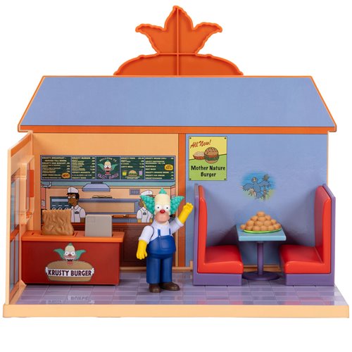 The Simpsons Krusty Burger Diorama Playset