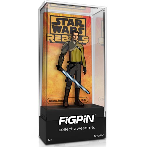 Star Wars Rebels Kanan Jarrus FiGPiN Classic 3-Inch Enamel Pin