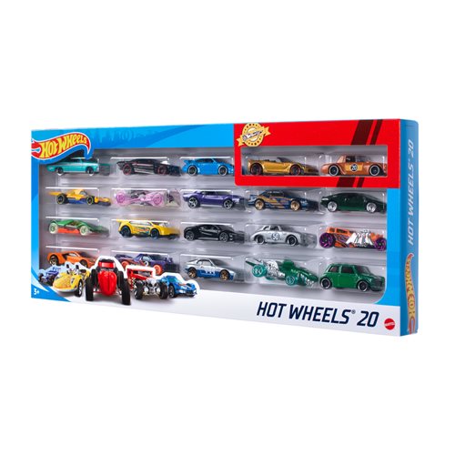 Hot Wheels 1:16 Scale 20-Car Pack 2021 Mix 6 Case of 6