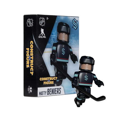 NHL Construct-a-Figure Series 2 Seattle Kraken Matty Beniers Mini-Figure