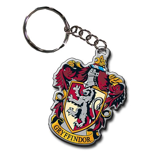 Harry Potter Gryffindor Crest Metal Keychain