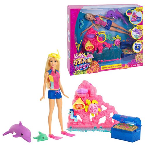barbie dolphin magic set