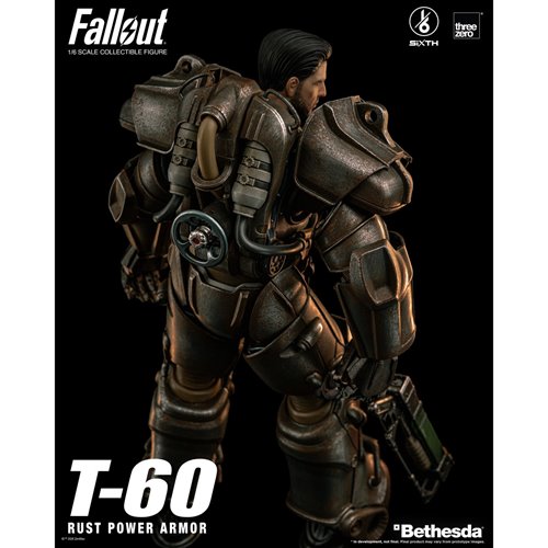 Fallout T-60 Rust Power Armor 1:6 Scale Action Figure