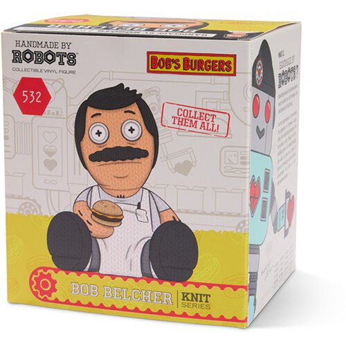 Bob's Burgers Bob Belcher #532 Handmade by Robots Vinyl Figure