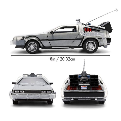 Hollywood Rides Back to the Future Time Machine 40th Anniversary 1