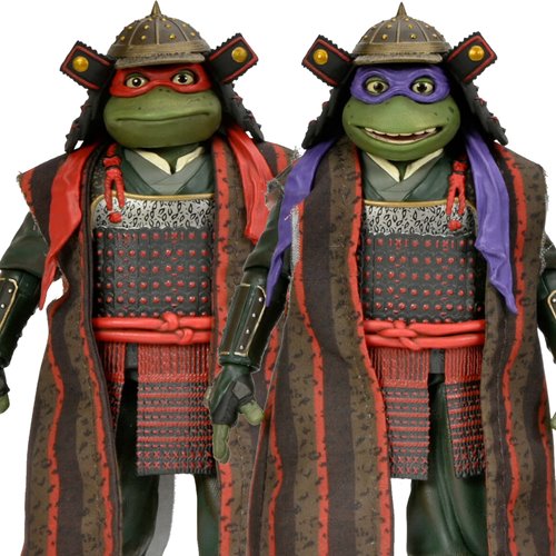 Teenage Mutant Ninja Turtles 3: Turtles in Time Donatello & Raphael 7-Inch Scale Action Figure 2-Pack