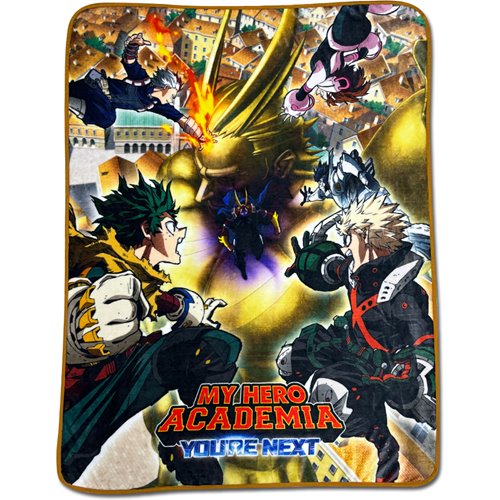 My Hero Academia You're Next Teaser #2 Throw Blanket